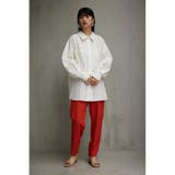 リラテックコットンルーズシャツ | AZUL BY MOUSSY | 詳細画像4 