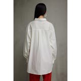 リラテックコットンルーズシャツ | AZUL BY MOUSSY | 詳細画像7 