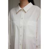 リラテックコットンルーズシャツ | AZUL BY MOUSSY | 詳細画像8 