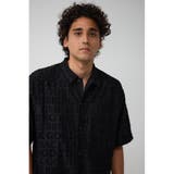 総柄パイルジャガードシャツ | AZUL BY MOUSSY | 詳細画像11 