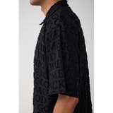 総柄パイルジャガードシャツ | AZUL BY MOUSSY | 詳細画像18 