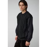 スウィッチングコンビネーションニット | AZUL BY MOUSSY | 詳細画像2 