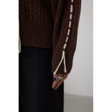 ステッチデザインカーディガン | AZUL BY MOUSSY | 詳細画像30 