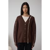 ステッチデザインカーディガン | AZUL BY MOUSSY | 詳細画像25