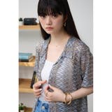 ガラアミカーディガン | AZUL BY MOUSSY | 詳細画像11