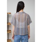 ガラアミカーディガン | AZUL BY MOUSSY | 詳細画像16