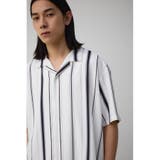 梨地マルチストライプシャツ | AZUL BY MOUSSY | 詳細画像2