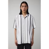 梨地マルチストライプシャツ | AZUL BY MOUSSY | 詳細画像5