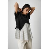 STRIPE TANK LAYERED CUT TOPS | AZUL BY MOUSSY | 詳細画像13 