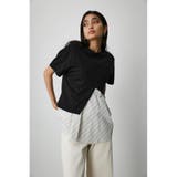 STRIPE TANK LAYERED CUT TOPS | AZUL BY MOUSSY | 詳細画像14 