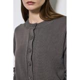 リネンタッチクルーネックニットカーディガン | AZUL BY MOUSSY | 詳細画像17