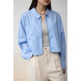 BLU | ロゴプリントショートシャツ | AZUL BY MOUSSY