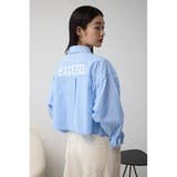 ロゴプリントショートシャツ | AZUL BY MOUSSY | 詳細画像14