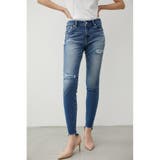 BLU | REPAIR DENIM SKINNY Ⅲ | AZUL BY MOUSSY