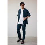 アトラクティブストレッチ開襟シャツ | AZUL BY MOUSSY | 詳細画像26