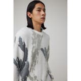 総柄シャギーニット | AZUL BY MOUSSY | 詳細画像1