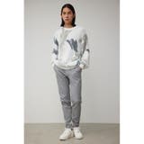 総柄シャギーニット | AZUL BY MOUSSY | 詳細画像3