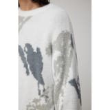 総柄シャギーニット | AZUL BY MOUSSY | 詳細画像8