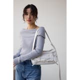 リボンデザインギャザーショルダーバッグ | AZUL BY MOUSSY | 詳細画像2