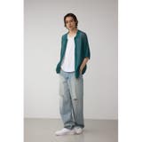 ポロ襟ジップニットトップス | AZUL BY MOUSSY | 詳細画像26