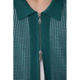 ポロ襟ジップニットトップス | AZUL BY MOUSSY | 詳細画像32 