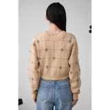 2WAYAZジャガードニットカーディガン | AZUL BY MOUSSY | 詳細画像19 