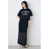 クロシェニットロングスカート | AZUL BY MOUSSY | 詳細画像14