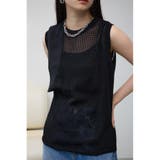 BLK | メッシュコンビニットタンク | AZUL BY MOUSSY