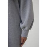 レイヤード風裏起毛フーディーワンピース | AZUL BY MOUSSY | 詳細画像25