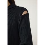 ショルダースリットリブニットワンピース | AZUL BY MOUSSY | 詳細画像9 