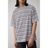 柄WHT5 | シアーマルチボーダートップス | AZUL BY MOUSSY