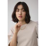 袖カフスペプラムトップス | AZUL BY MOUSSY | 詳細画像20