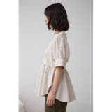 袖カフスペプラムトップス | AZUL BY MOUSSY | 詳細画像24
