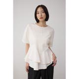 ペプラムカットフレアトップス | AZUL BY MOUSSY | 詳細画像3