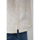 レース刺繍開襟シャツ | AZUL BY MOUSSY | 詳細画像9