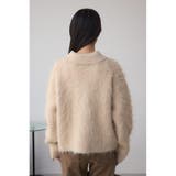 シャギー襟付きニットカーデ | AZUL BY MOUSSY | 詳細画像7 