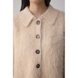 シャギー襟付きニットカーデ | AZUL BY MOUSSY | 詳細画像8 