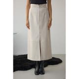 フェイクレザー/スエードジップタイトスカート | AZUL BY MOUSSY | 詳細画像5