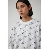 総柄長袖ニットプルオーバー | AZUL BY MOUSSY | 詳細画像1