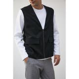 BLK | DRIVERS ZIP VEST | AZUL BY MOUSSY