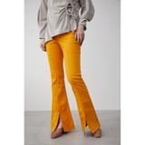D/YEL3 | CENTER SLIT COLOR FLARE PT | AZUL BY MOUSSY