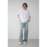 AZコットン ポケットTシャツ | AZUL BY MOUSSY | 詳細画像4 