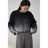 ダメージ箔グラデーションニットトップス | AZUL BY MOUSSY | 詳細画像13