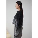 ダメージ箔グラデーションニットトップス | AZUL BY MOUSSY | 詳細画像16