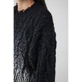 ダメージ箔グラデーションニットトップス | AZUL BY MOUSSY | 詳細画像19