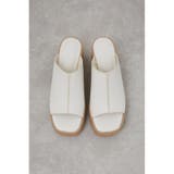 CENTER SEAM CORK WEDGE SANDALS | AZUL BY MOUSSY | 詳細画像3 