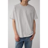 GRY | AZコットンロゴTシャツ | AZUL BY MOUSSY