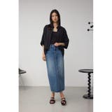 楊柳タックヘムコクーンシャツ | AZUL BY MOUSSY | 詳細画像13 