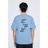 引き揃え天竺バックメッセージロゴTシャツ | AZUL BY MOUSSY | 詳細画像29 