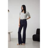 カットツイード袖ギャザートップス | AZUL BY MOUSSY | 詳細画像3 